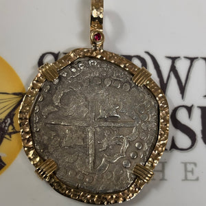 San Jose Shipwreck 1631 - 8 Reale - Grade 1 - Reversed Lions & Castles