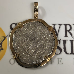 San Jose Shipwreck 1631 - 8 Reale - Grade 1 - Reversed Lions & Castles
