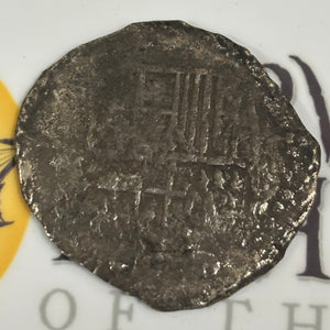 Nuestra Señora de Atocha Shipwreck - 8 Reales - Rare State of Florida Certificate - Assayer "M" (1616-1617)