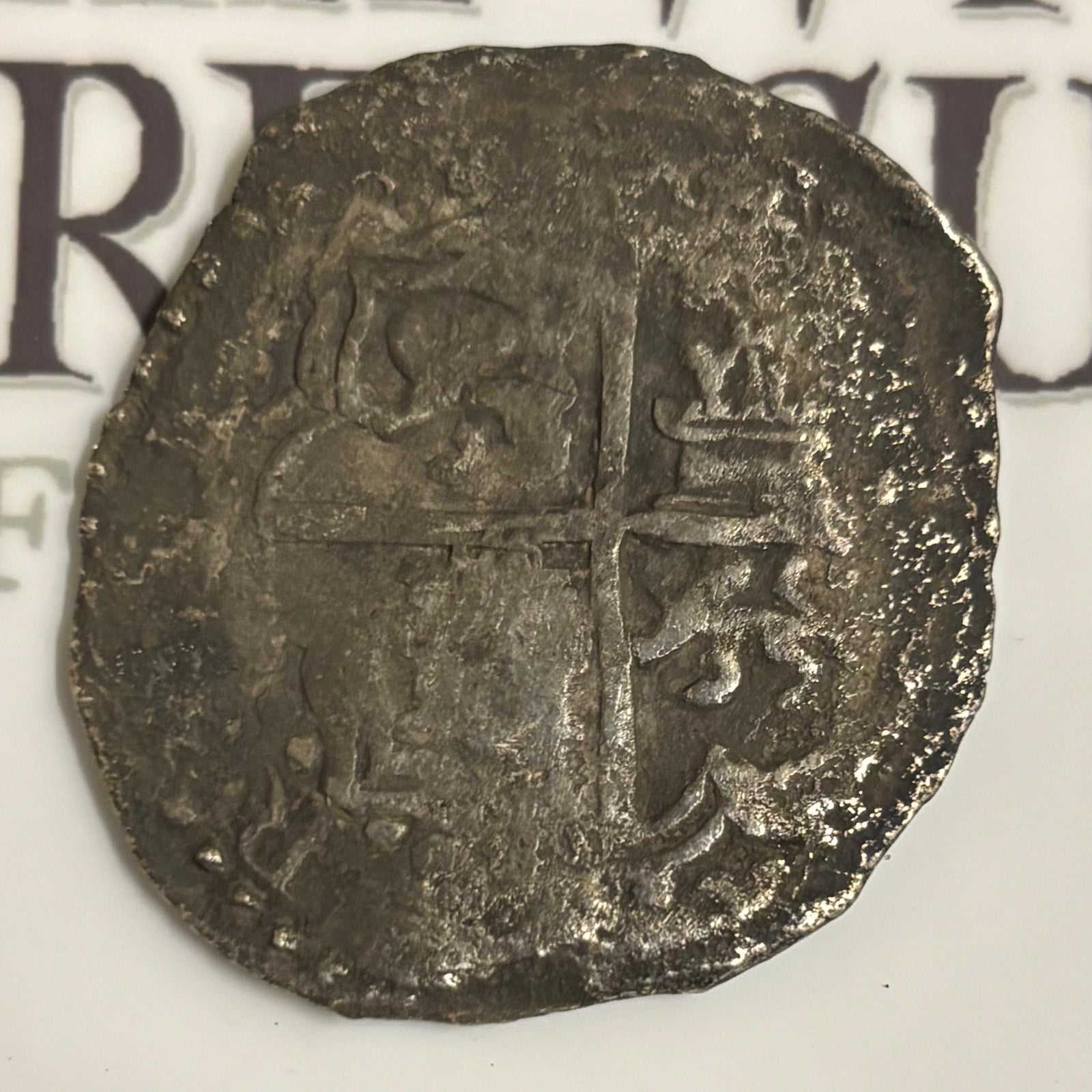 Nuestra Señora de Atocha Shipwreck - 8 Reales - Rare State of Florida Certificate - Assayer "M" (1616-1617)