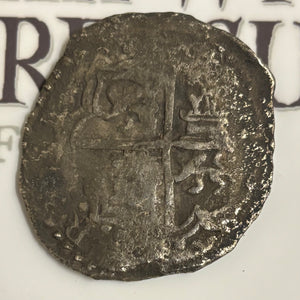 Nuestra Señora de Atocha Shipwreck - 8 Reales - Rare State of Florida Certificate - Assayer "M" (1616-1617)