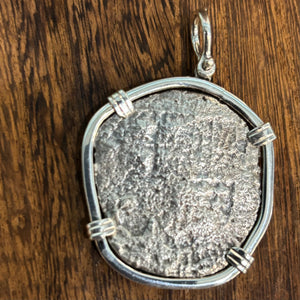 San Jose Shipwreck 1631 - 8 Reales - Mounted in Sterling Silver