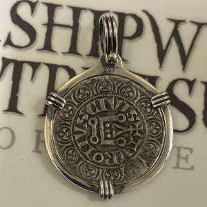 French Crusader coin - Tours France - Circa (1290-1295) "Gros Tournois"