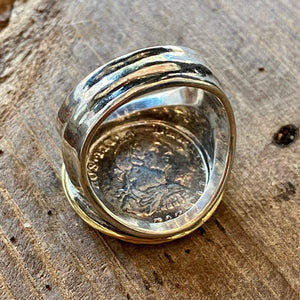 El Cazador - 1 Reale -  Dated 1783 - Grade Mint Plus - Ring Size 10 1/2