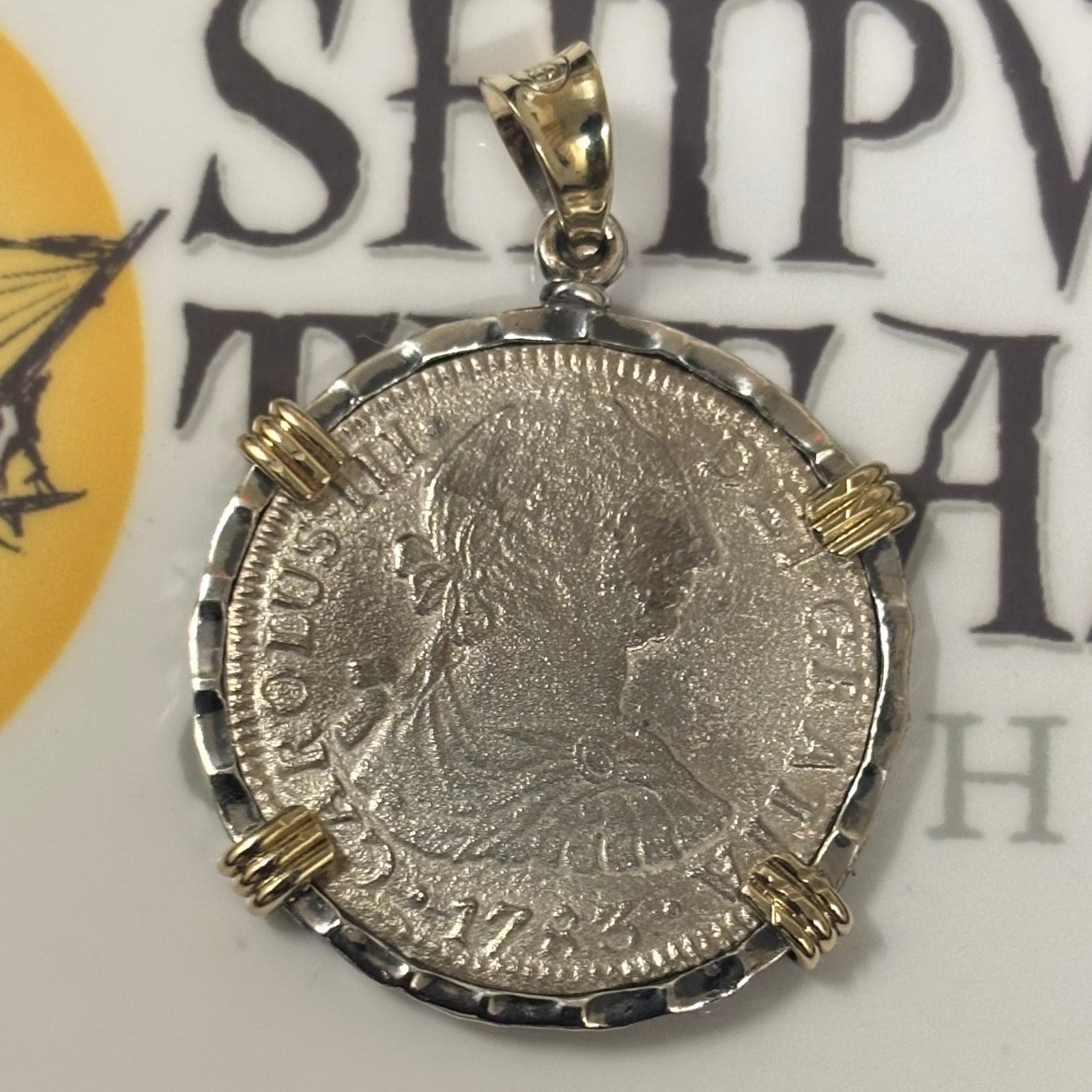 El Cazador Shipwreck - 2 Reales  - Dated 1783