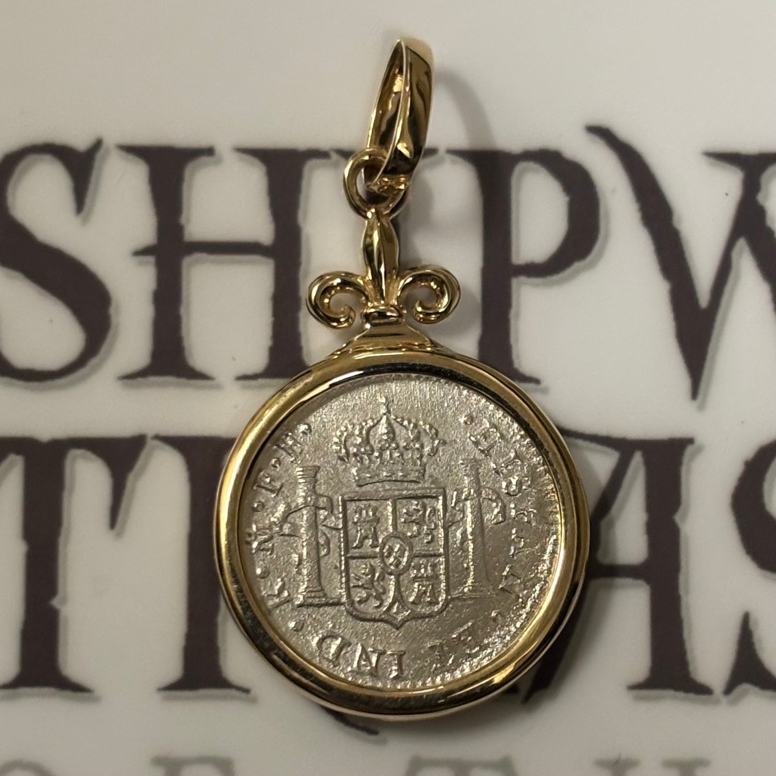 El Cazador Shipwreck - 1/2 Reales -  Dated 1783