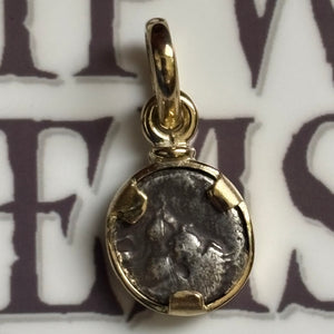 Ancient Greek - AR Diobol - "Lion Protome" - Circa 550-494 BCE