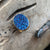Alchemia Cobalt Druzy Adjustable Ring