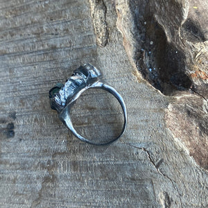 Sea Goddess Watermelon Tourmaline Ring