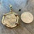 Atocha 1622 Shipwreck - 2 Reales - Grade 1 - Mounted in 14k Gold and Atocha Silver prongs