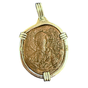 Ancient Rome - Anonymous Follis - Class A - Circa (696-1025) CE