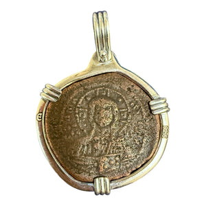 Ancient Rome - Anonymous Follis - Class A - Circa (696-1025) CE
