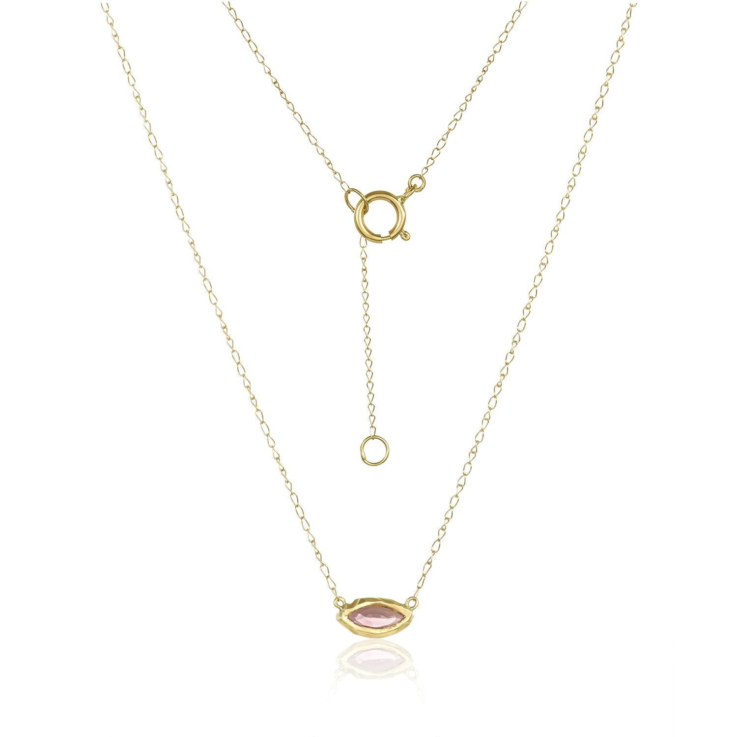 Peekaboo Ruby Necklace