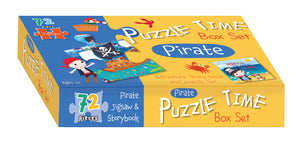 Puzzle + Pirate Book Set