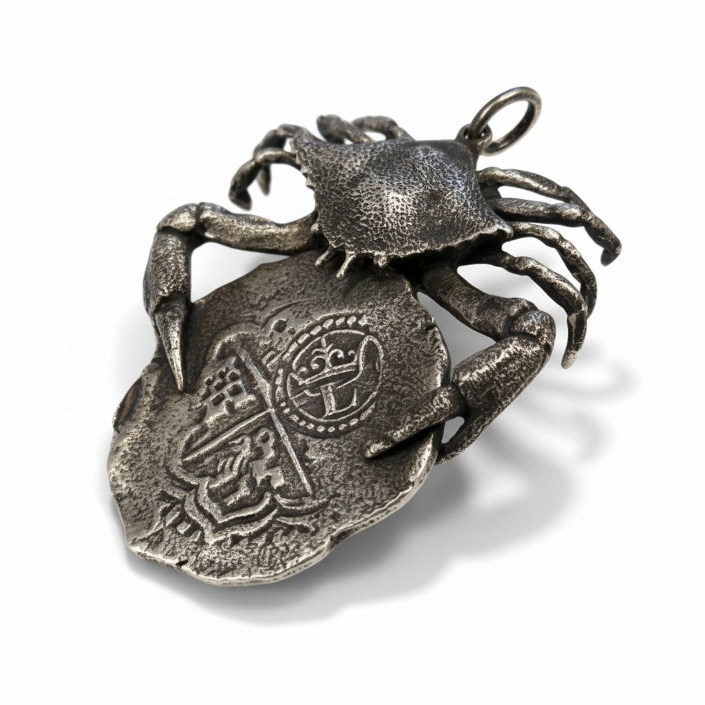 La Capitana Shipwreck - 4 Reales -  Crown over "L" counter-stamp