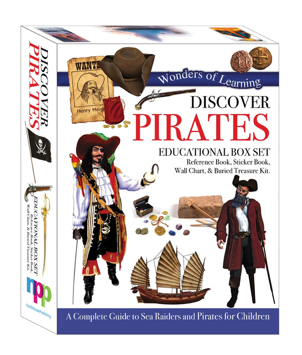 Learning Pirate Treasure hunter in training! - Discovery of Pirates learning set ...