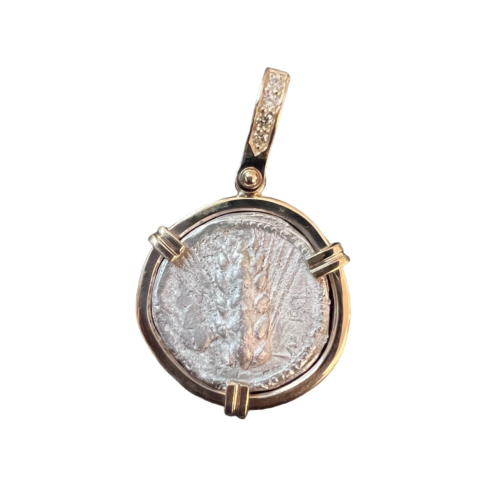 Ancient Greek - AR Stater - Barley Ear Coin - Circa 470-440 BC