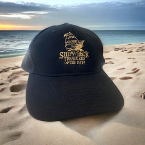 Shipwreck Treasures of The Keys - Black Hat - One Size