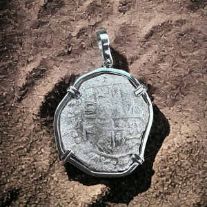Nuestra Señora de Atocha - Grade 2 - 8 Reales - Assayer "M" Juan Sanchez Majia (1616-1617) " First dated coin"