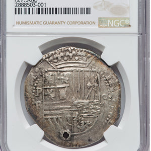 Private Collection Spanish Cob - 8 Reales - Assayer "B" (1591-1610) - Atocha Era