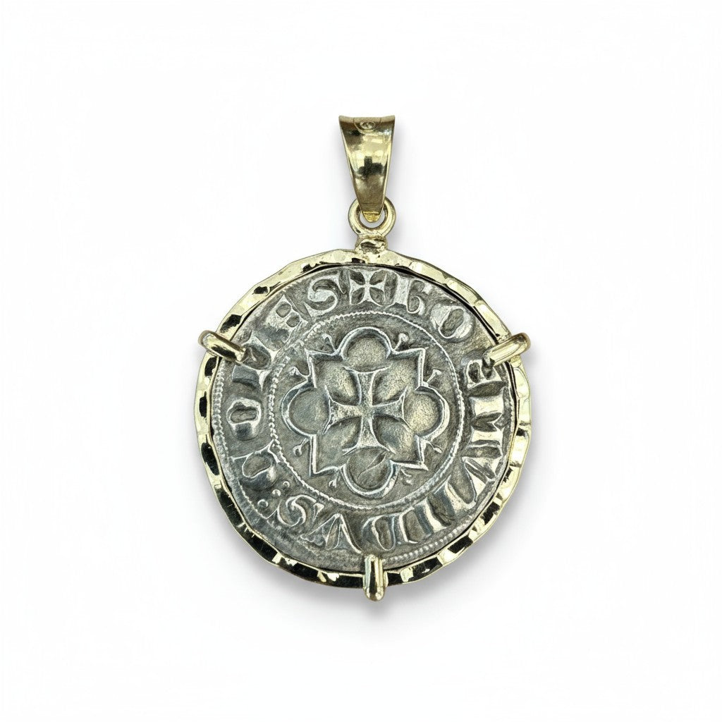 Ancient Crusader Coin - Bohemond VI - Circa (1252 - 1268) CE