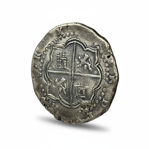 Nuestra Senora de Atocha Shipwreck - 8 Reales - Grade 1 - Assayer "R"