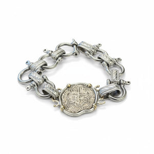 Nuestra Señora de Atocha Shipwreck - 8 Reales - Grade 3 - Presented in a Custom Bracelet