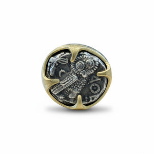 Authentic Greek - AR Tetradrachma - (Athena and the Owl) -  Circa 200 BCE