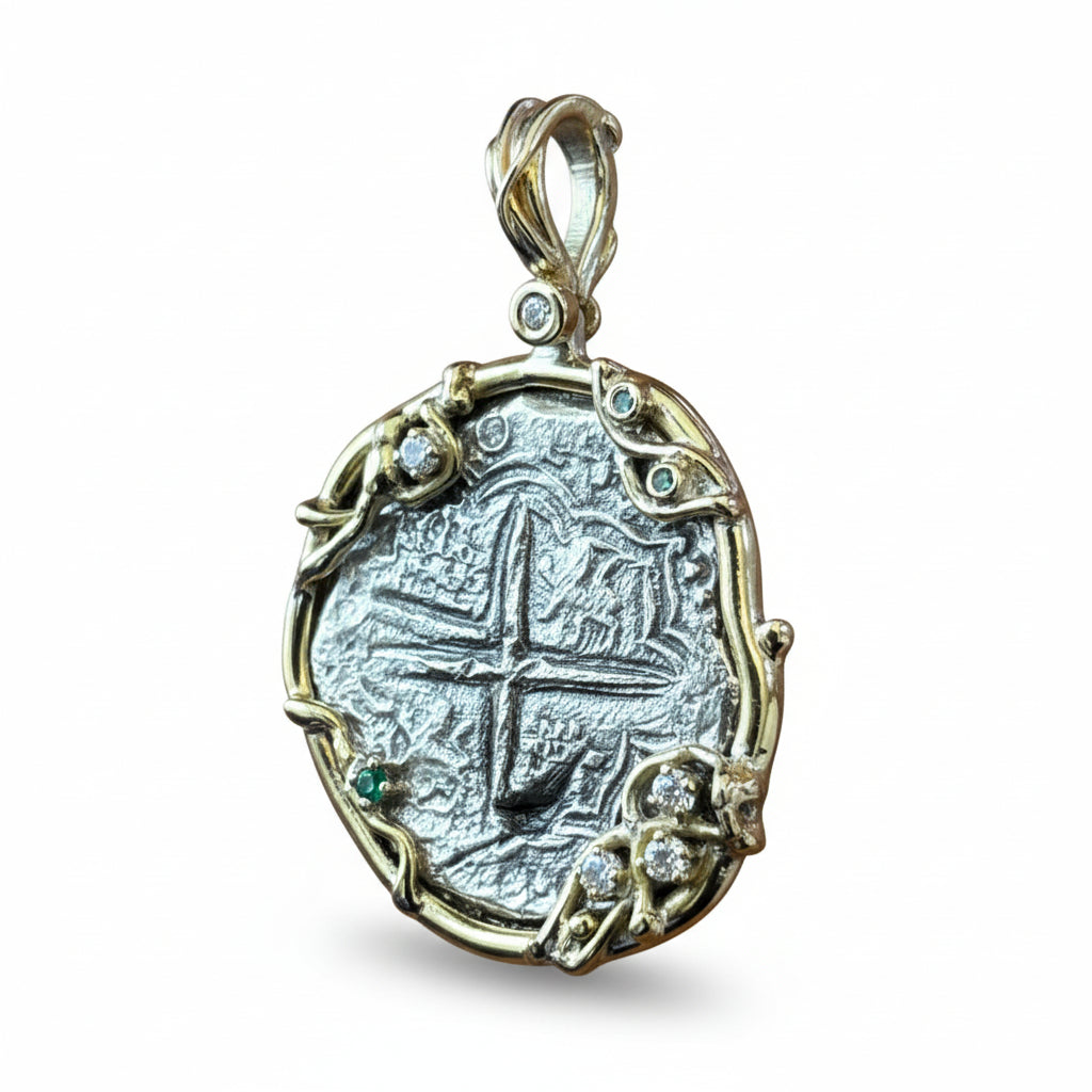 Nuestra Señora de Atocha - 4 Reales - Grade 1 - Assayer PAL (1618) - Dated: (X6X8)