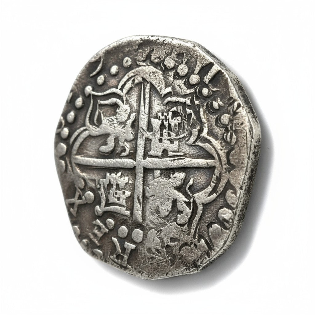 Nuestra Senora de Atocha Shipwreck - 8 Reales - Grade 1 - Assayer "T" - Fully dated X619