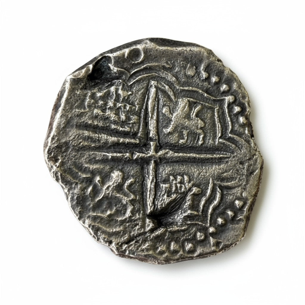 Nuestra Señora de Atocha - 4 Reales - Grade 1 - Assayer PAL (1618) - Dated: (X6X8)