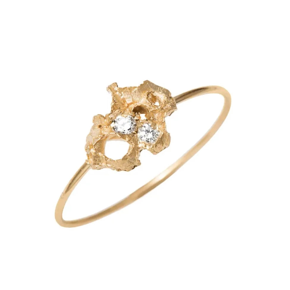 Ocean Goddess Inspired Tia Colony Diamond Ring