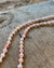 Conch Shell and 14k gold beads necklace - 22" length.