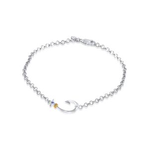 Sterling Silver - Fish Hook Bracelet