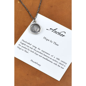 Hope In Thee Wax Seal-Mini Anchor