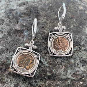Widows Mites - Sterling Silver Mount - Presented in a Sterling Silver mount