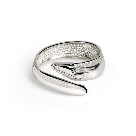 Sterling Silver - Moray Eel Ring