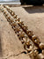.Custom 14K Gold Shackle Chain - Hand Cast