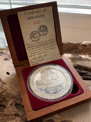 Atocha 1622 Shipwreck - Commemorative Medallion - Weight: 5 Troy Oz