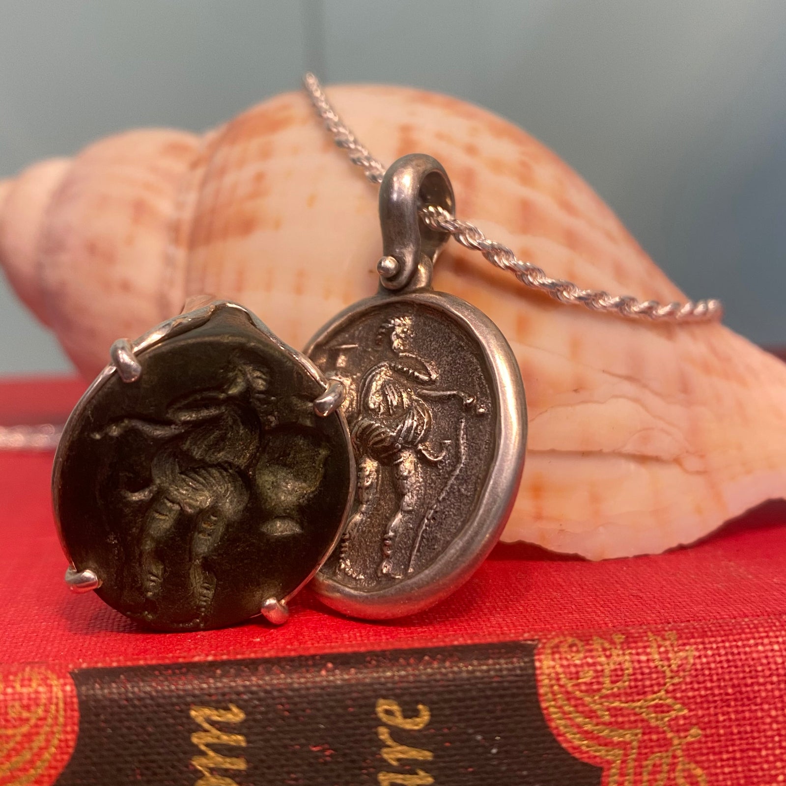 Pan, God of the Wild - Intaglio Ring Set - Circa 1st Century - 3rd Century AD