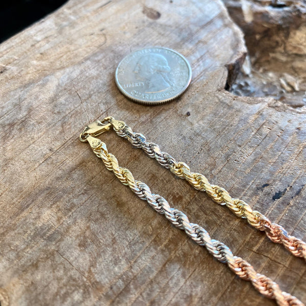 Tri-Color Rope Chain - Shipwreck Treasures of the Keys