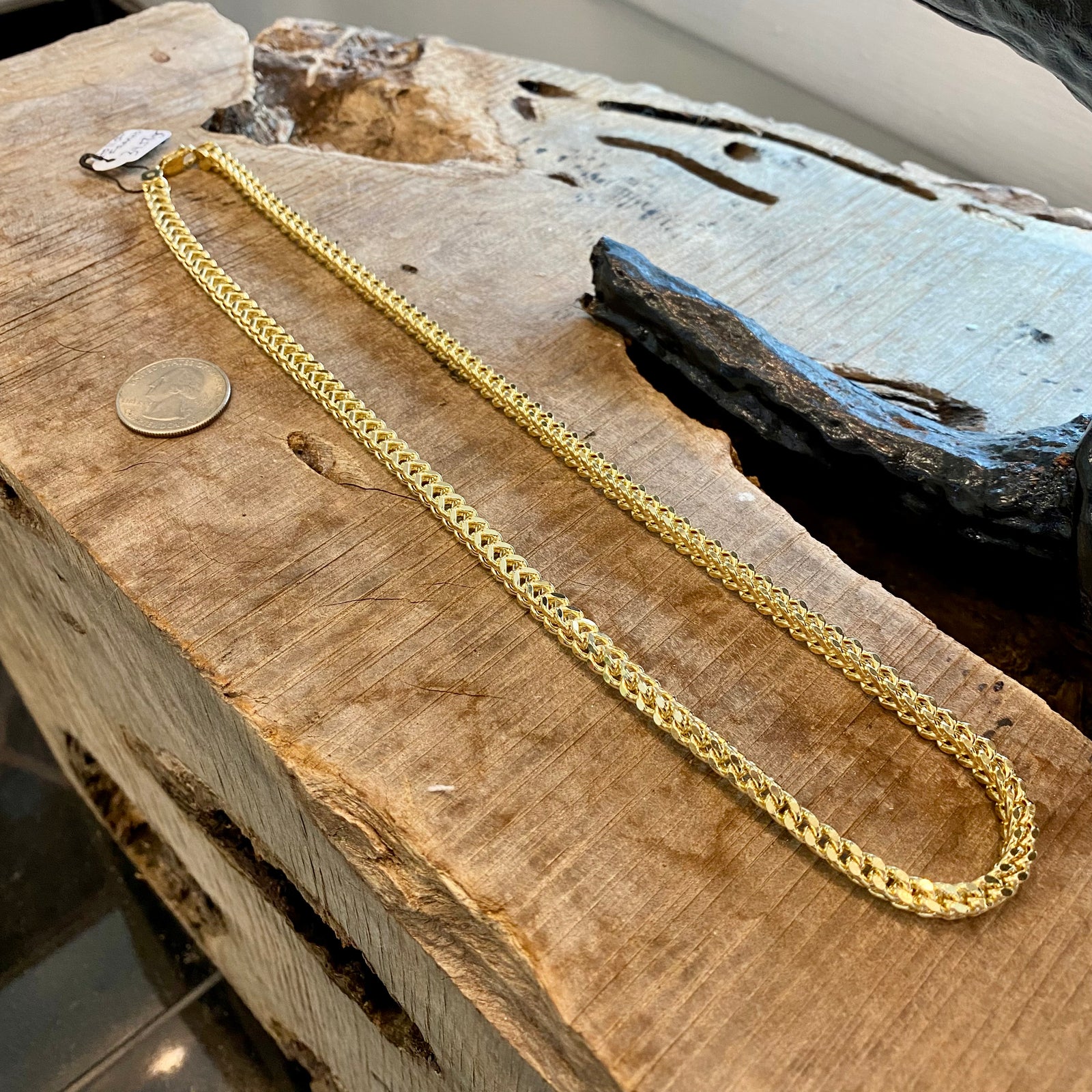 14K Franco Chain - 22" Length - 12.12 gm