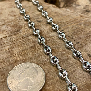 Sterling Silver - Mariner Chain - 6mm - 20"