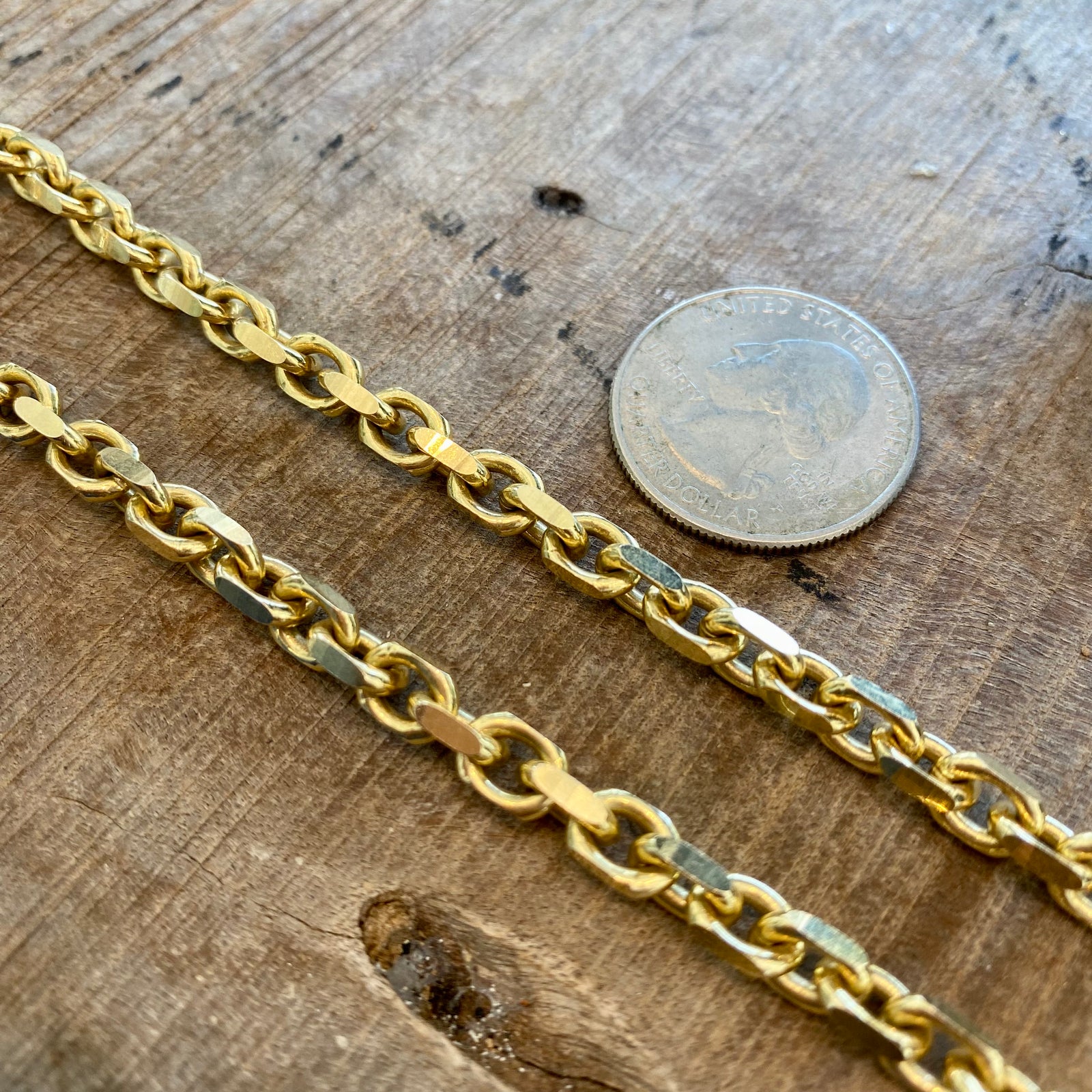 Hermes Chain - 14k - 20" - 5mm
