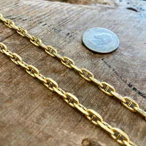 Gold Anchor Chain 24" 41.57g