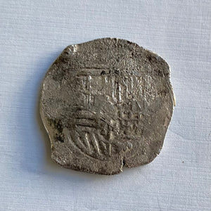 Shipwreck of the Nuestra Señora de la Maravillas - 8 Reales - Coins from the Maravillas were previously salvaged from the La Capitana.