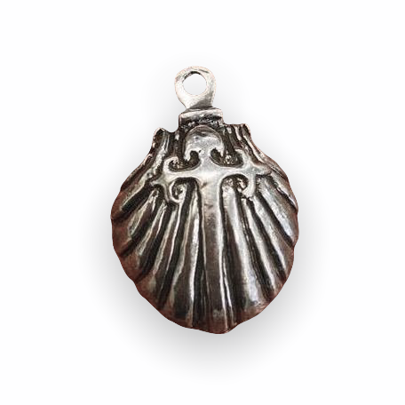 Santa Margarita - Atocha Silver - Santiago Shell Pendant - Often referred to as "Lions Paw"