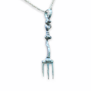 Sea Trident Pendant - Sterling Silver .925