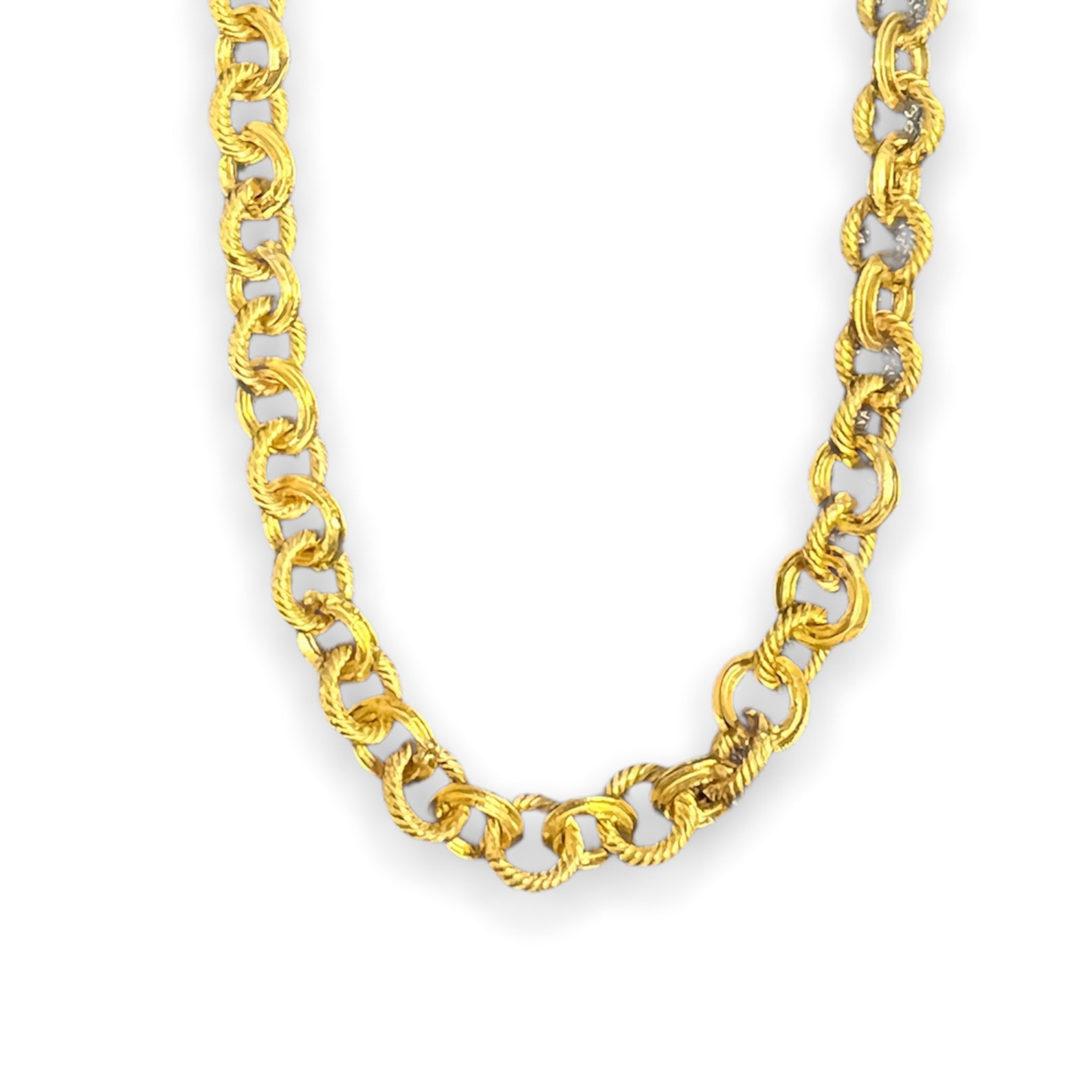 14k Gold Atocha Money Chain Length 22