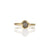 Rough Natural Diamond Solitaire Ring